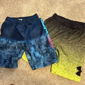 Boys Under Armour swim trunks